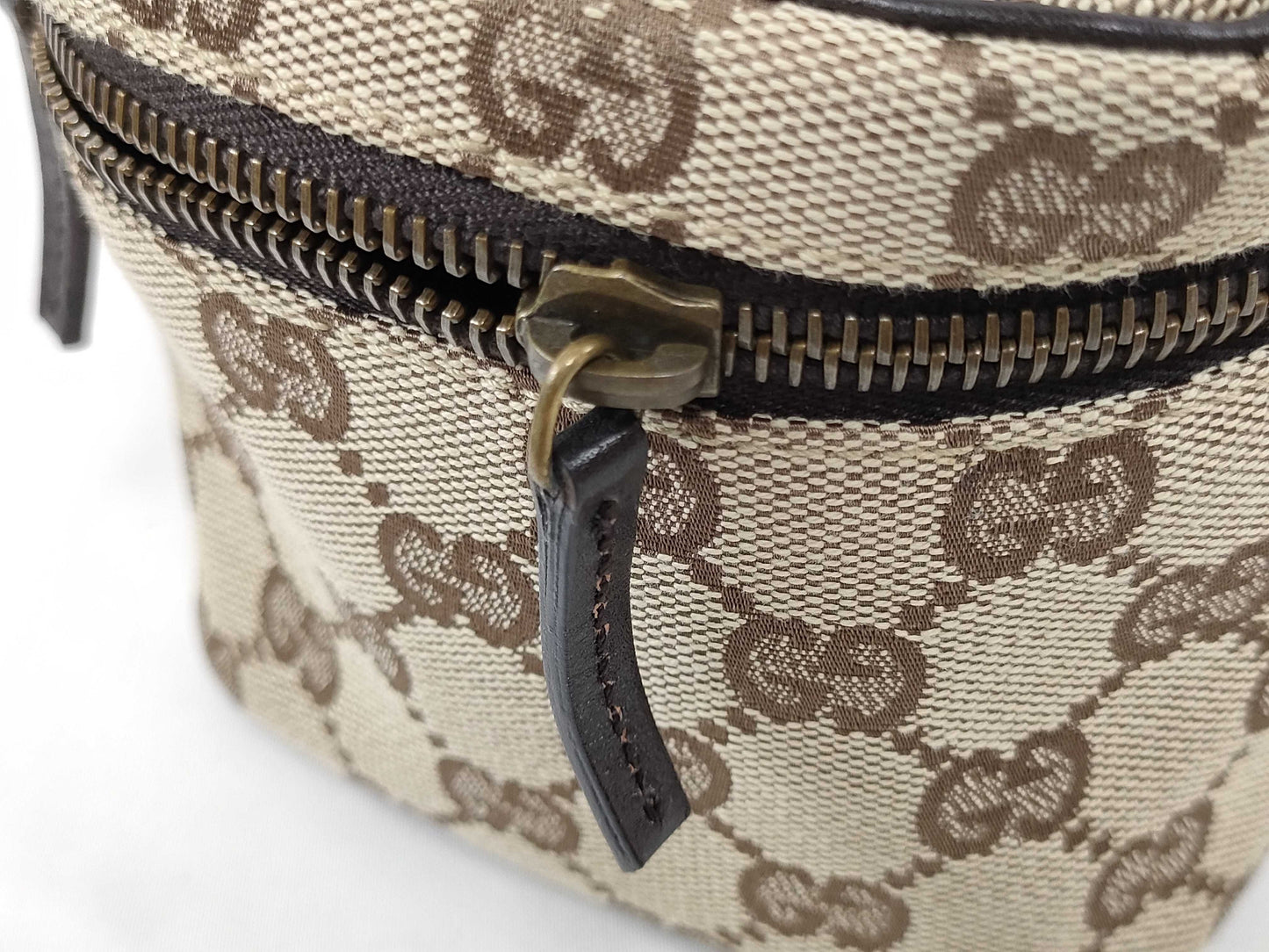 GUCCI GG Canvas Vanity Bag