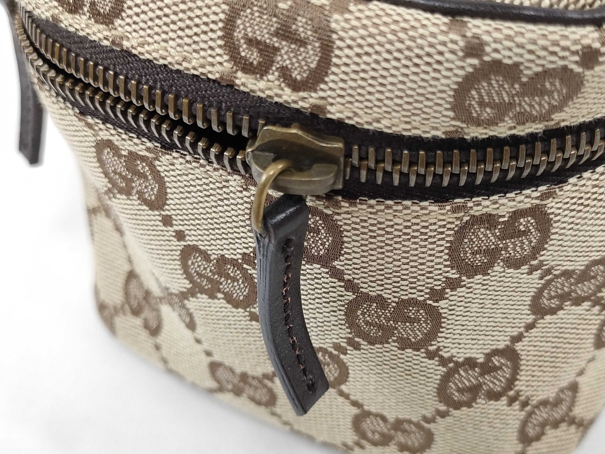 GUCCI GG Canvas Vanity Bag