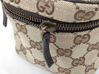 GUCCI GG Canvas Vanity Bag