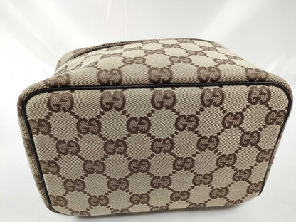 GUCCI GG Canvas Vanity Bag