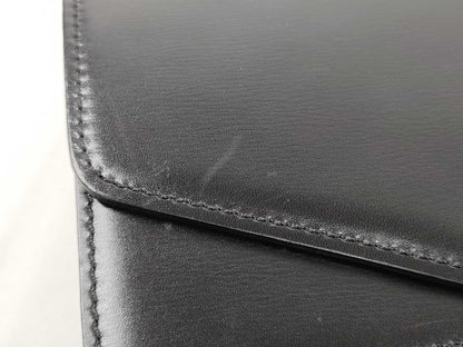 CELINE Gancini double flap handbag