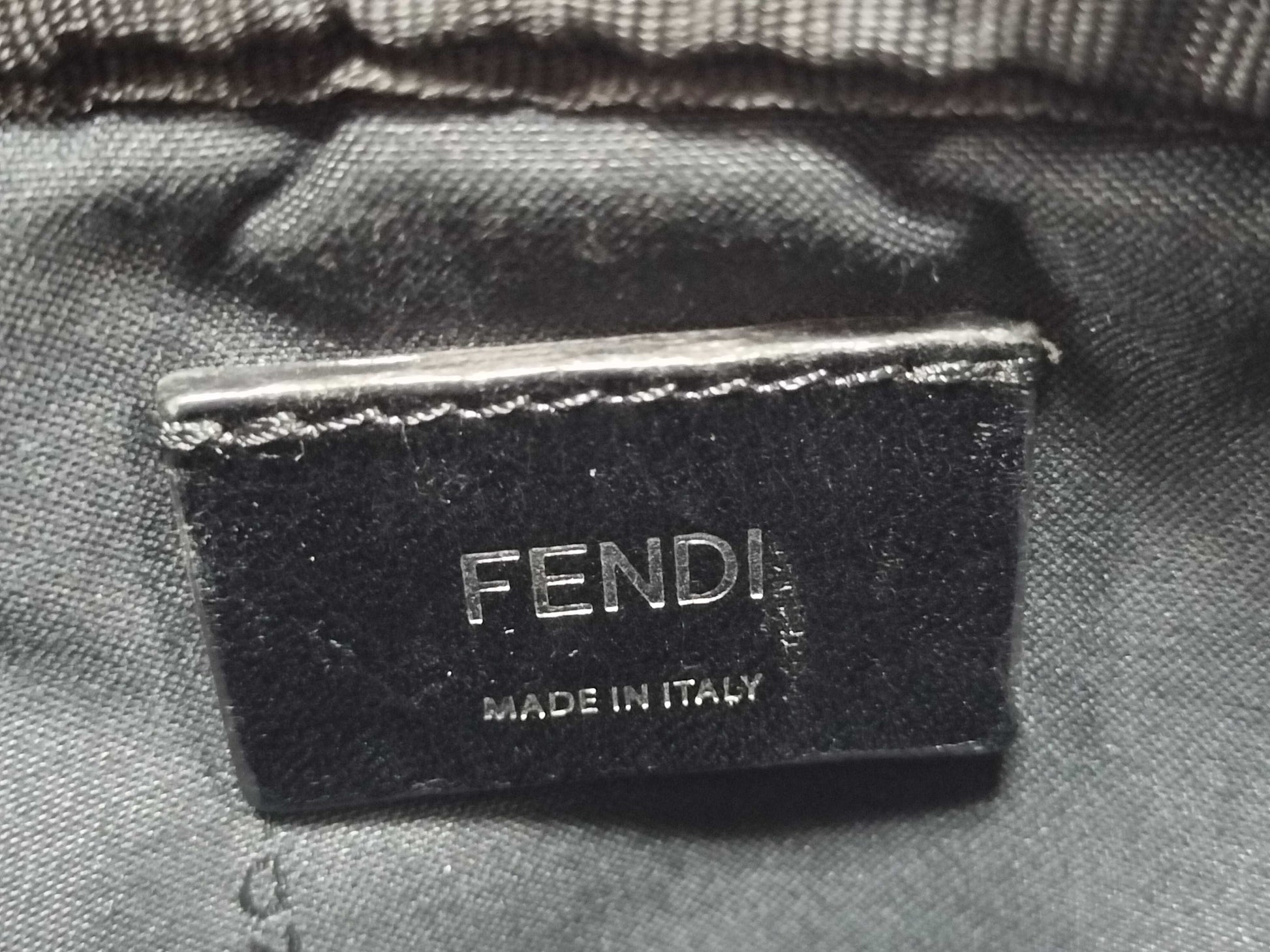 PRADA Fendi Zucca pattern fabric shoulder bag