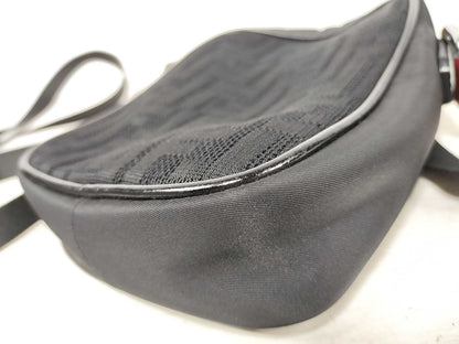 PRADA Fendi Zucca pattern fabric shoulder bag