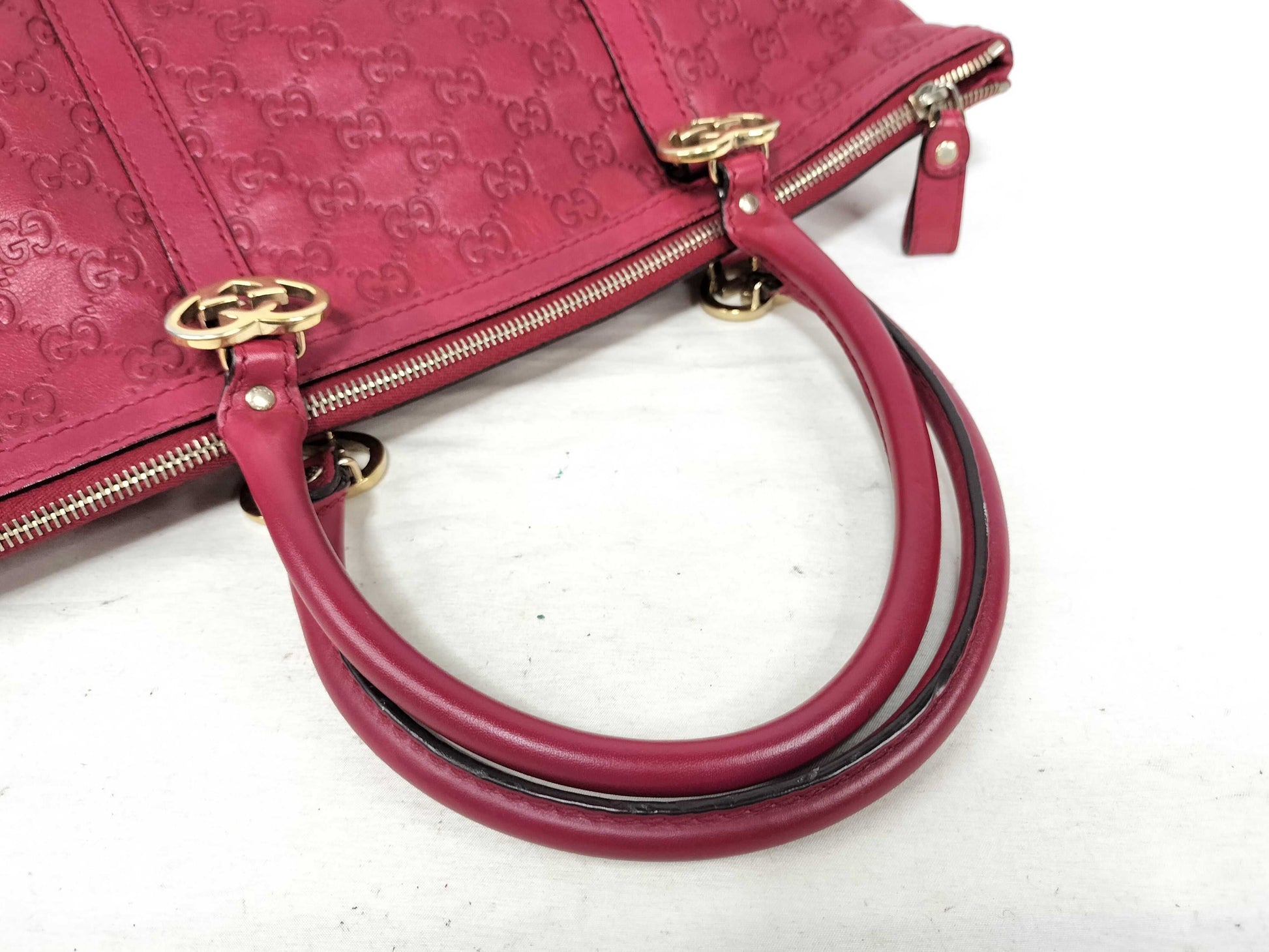 GUCCI GG Guccissima GG Twins Heart Tote Bag