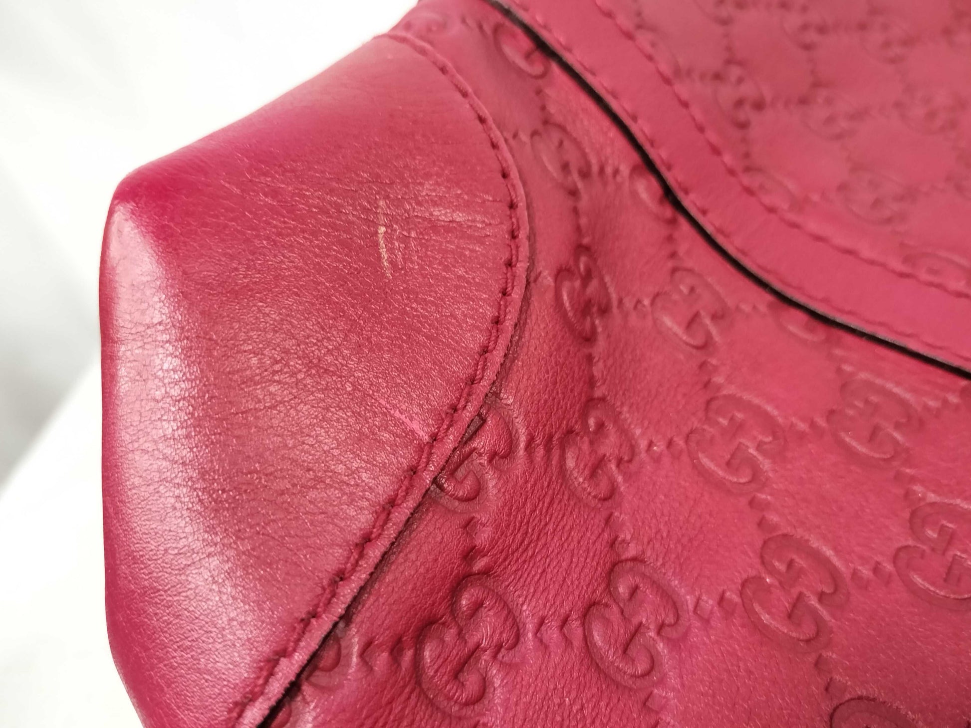 GUCCI GG Guccissima GG Twins Heart Tote Bag