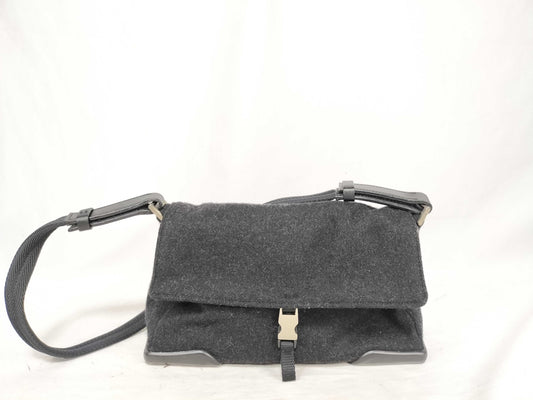 PRADA Prada Sport Wool Shoulder Bag