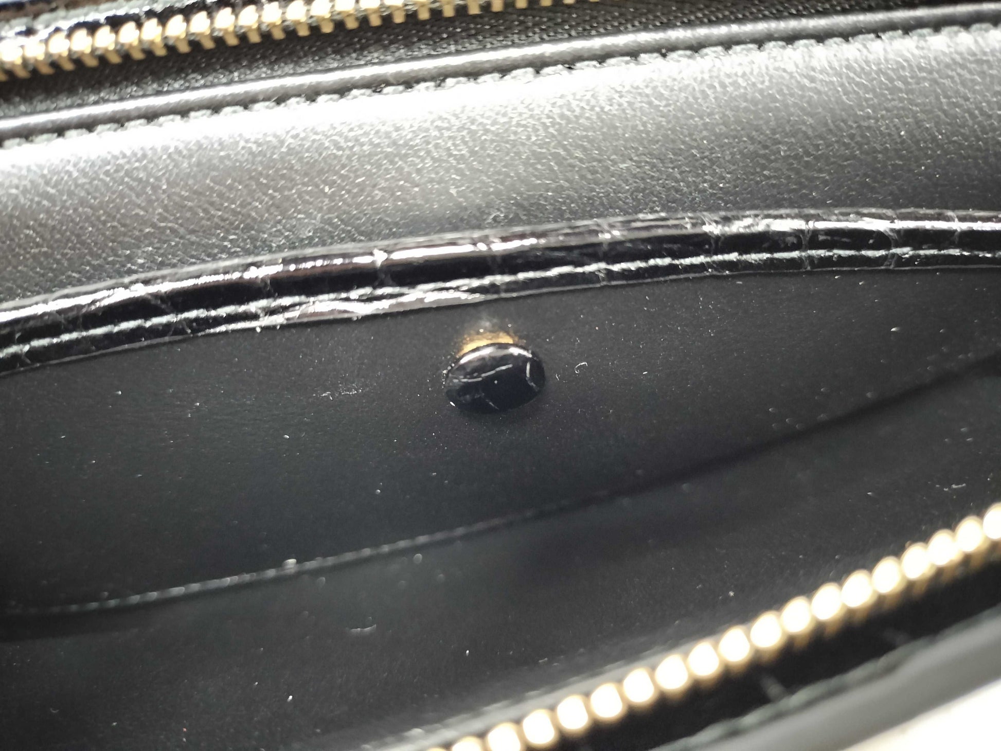 GUCCI GG Gucci GG Marmont Shining Crocodile Arm Bag Bag