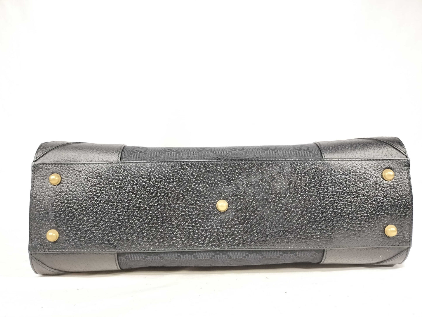 GUCCI GG Canvas Studded Tote Bag