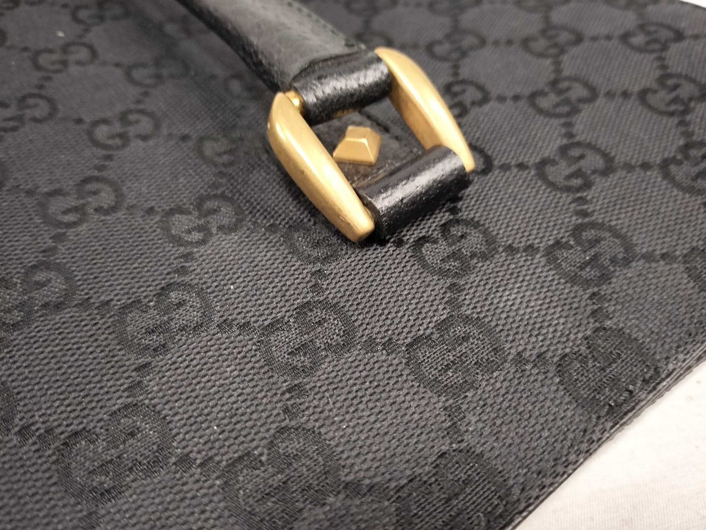 GUCCI GG Canvas Studded Tote Bag