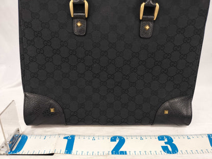 GUCCI GG Canvas Studded Tote Bag