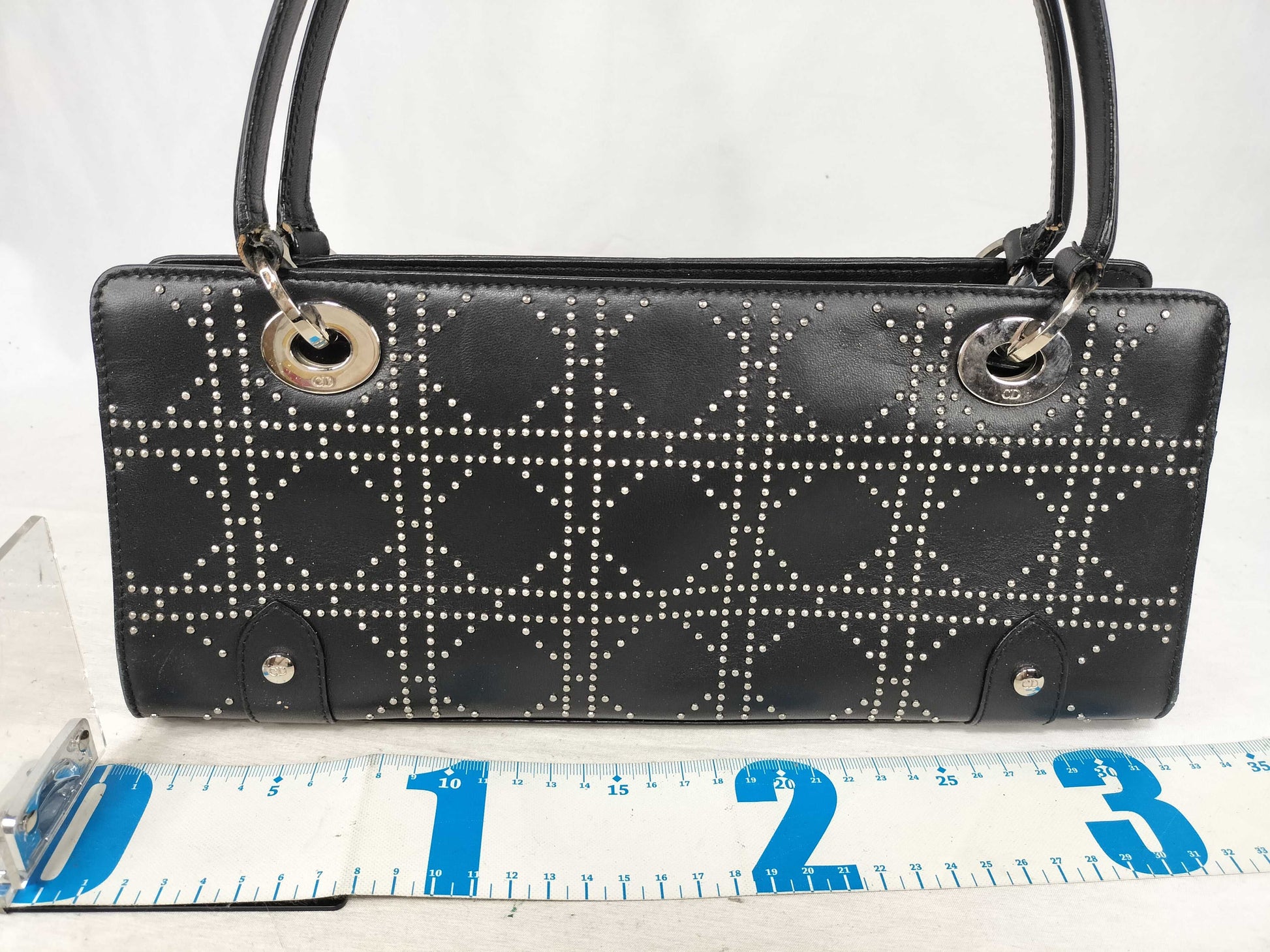 Dior Christian Dior Cannage Studs Handbag