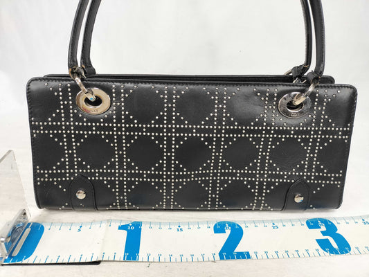 Dior Christian Dior Cannage Studs Handbag