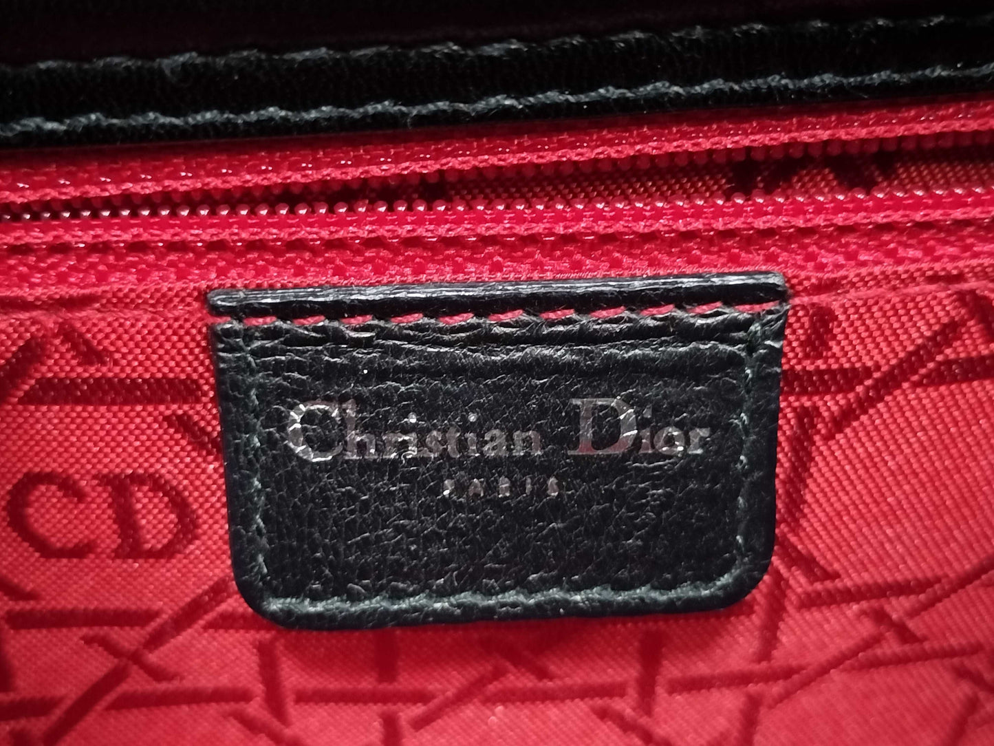 Dior Christian Dior Cannage Studs Handbag