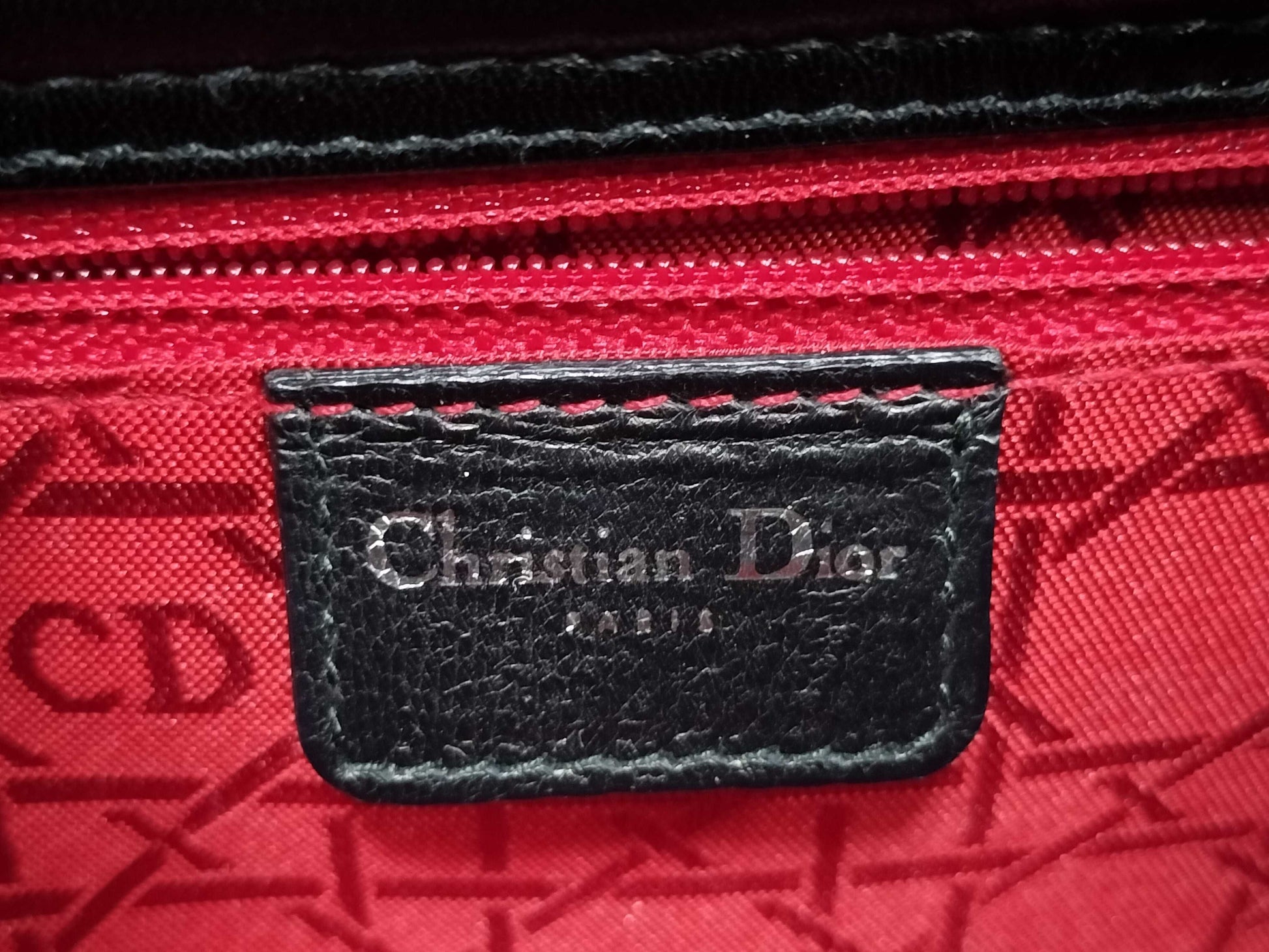 Dior Christian Dior Cannage Studs Handbag