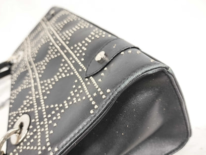 Dior Christian Dior Cannage Studs Handbag