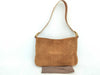 CELINE C Macadam Shoulder Bag Brown