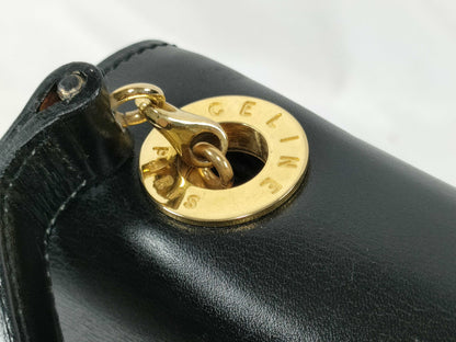 CELINE Gancini Mini Handbag in Box Calf Leather