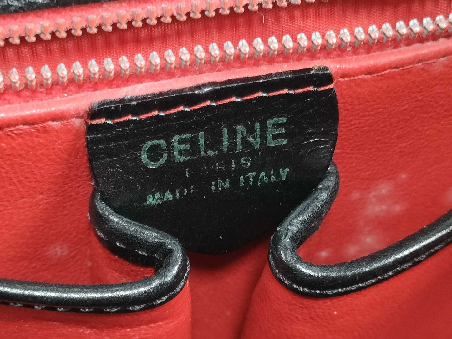 CELINE Gancini Mini Handbag in Box Calf Leather