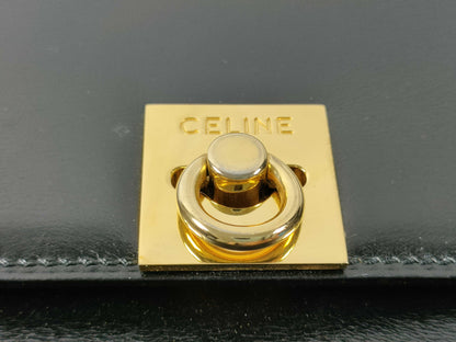 CELINE Gancini Mini Handbag in Box Calf Leather