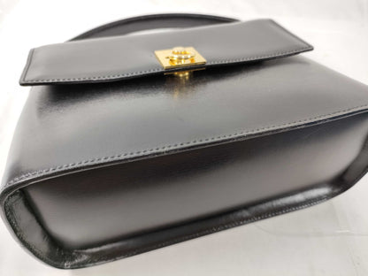 CELINE Gancini Mini Handbag in Box Calf Leather