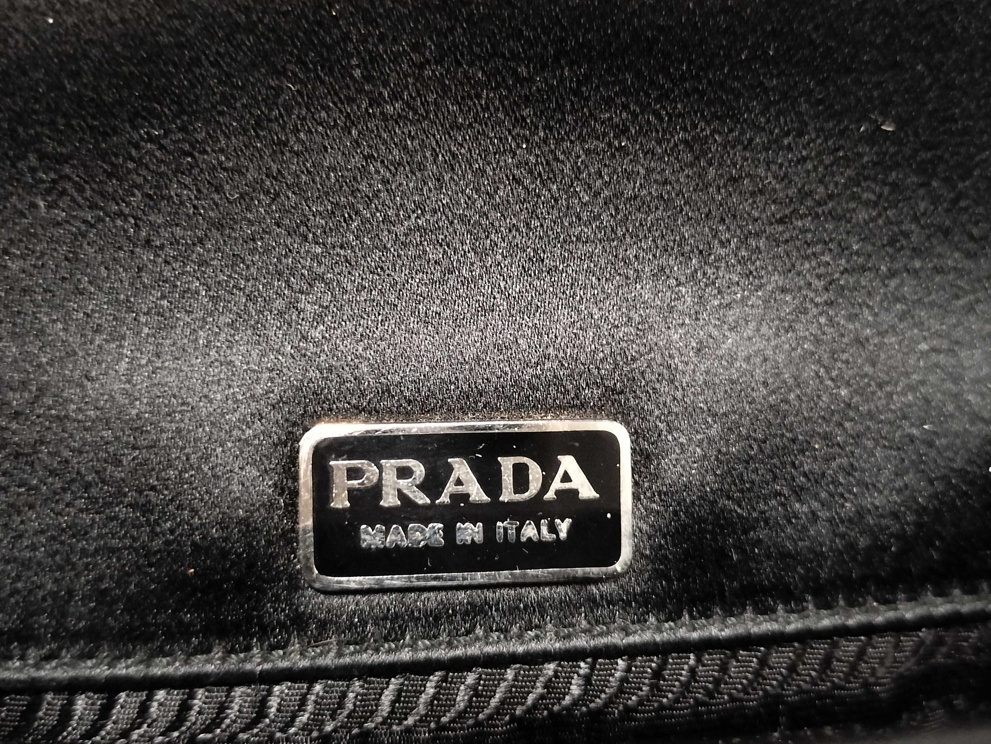 PRADA Prada Satin Vanity Bag Handbag Handbag
