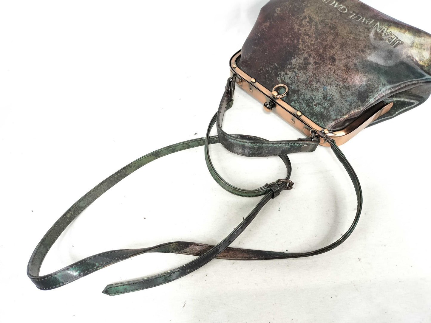 JEAN PAUL GAULTIER Jean Paul Gaultier Cyber ​​Clasp 2-Way Handbag Shoulder Bag Handbag