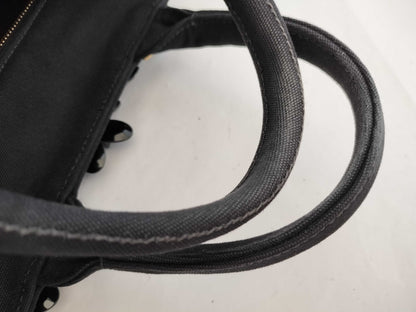 PRADA Wicker Flower 2-way Shoulder Bag/Handbag