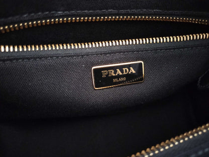 PRADA Wicker Flower 2-way Shoulder Bag/Handbag