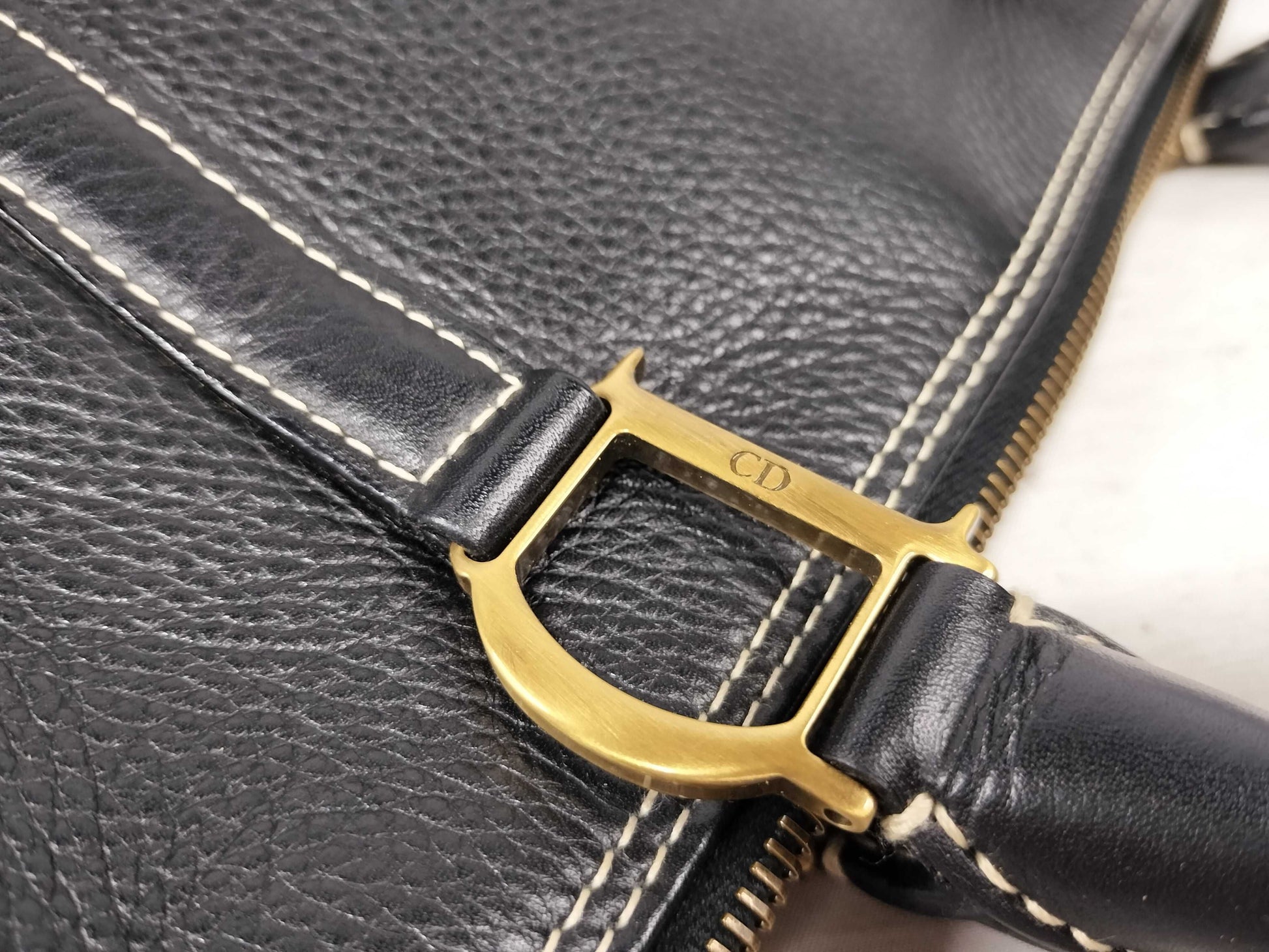 Dior Christian Dior D hardware mini Boston bag handbag handbag