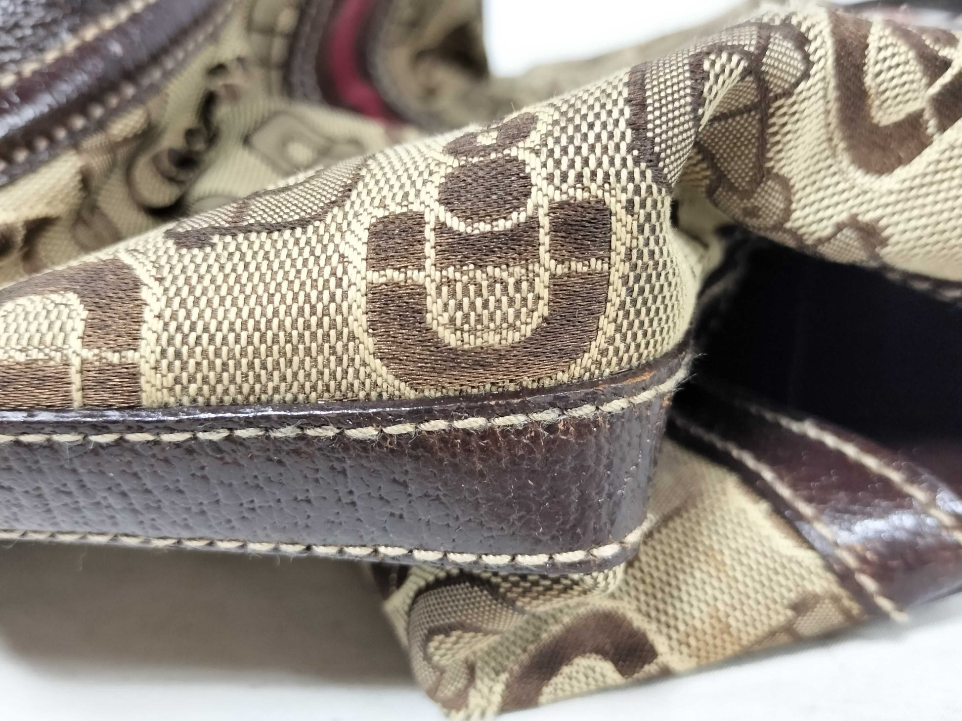 GUCCI Gucci Sherry Line Horsebit Doctor's Bag Handbag Handbag