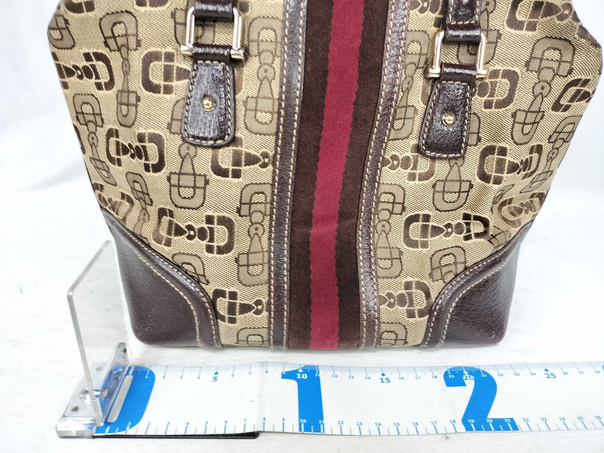 GUCCI Gucci Sherry Line Horsebit Doctor's Bag Handbag Handbag