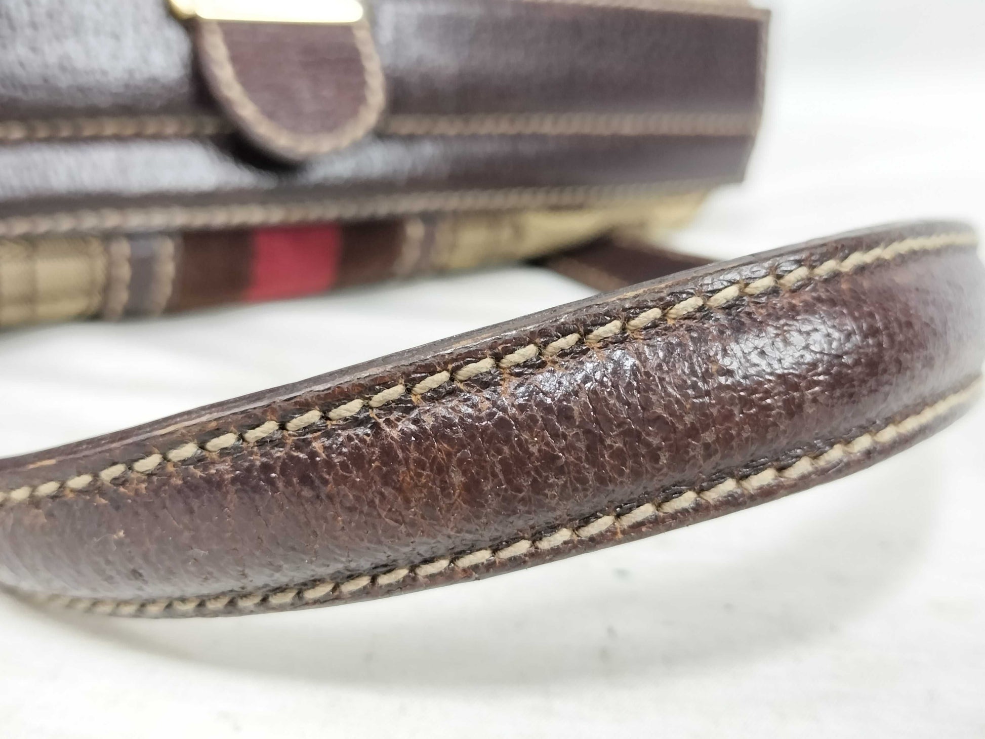 GUCCI Gucci Sherry Line Horsebit Doctor's Bag Handbag Handbag