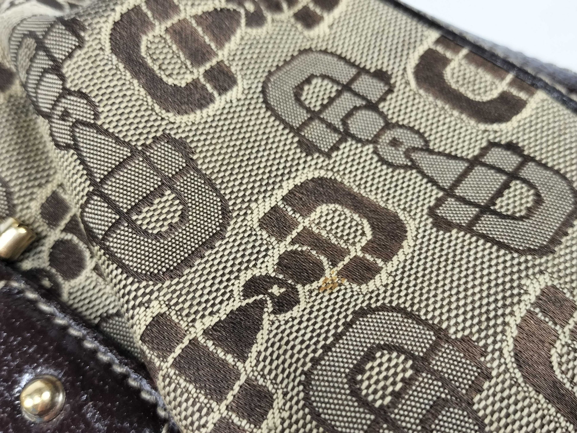 GUCCI Gucci Sherry Line Horsebit Doctor's Bag Handbag Handbag