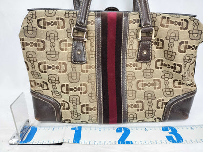 GUCCI Gucci Sherry Line Horsebit Doctor's Bag Handbag Shoulder Bag