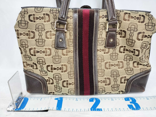 GUCCI Gucci Sherry Line Horsebit Doctor's Bag Handbag Shoulder Bag