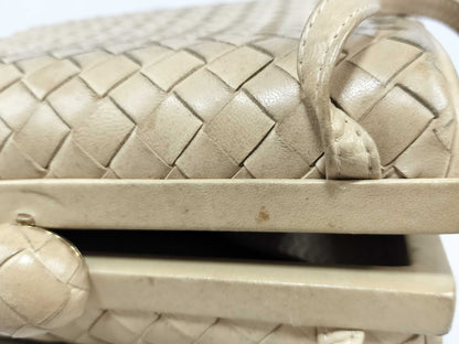 BOTTEGA VENETA Intrecciato Bottega Veneta Intrecciato Clasp Shoulder Bag