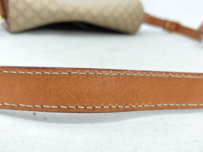 CELINE Macadam Gancini Shoulder Bag
