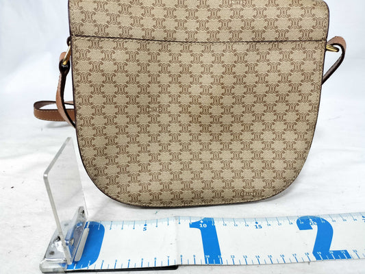 CELINE Macadam Gancini Shoulder Bag