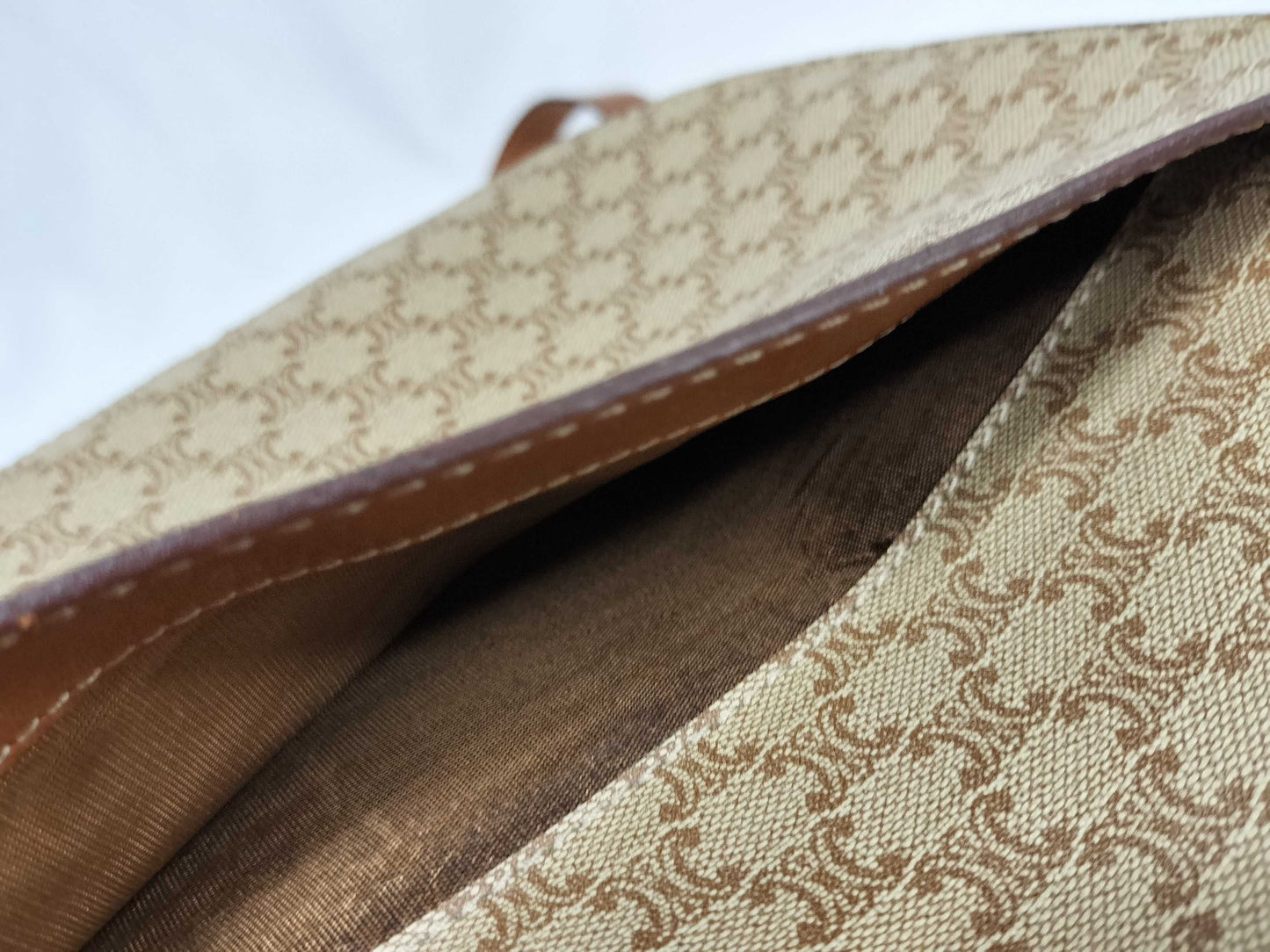 CELINE Macadam Gancini Shoulder Bag