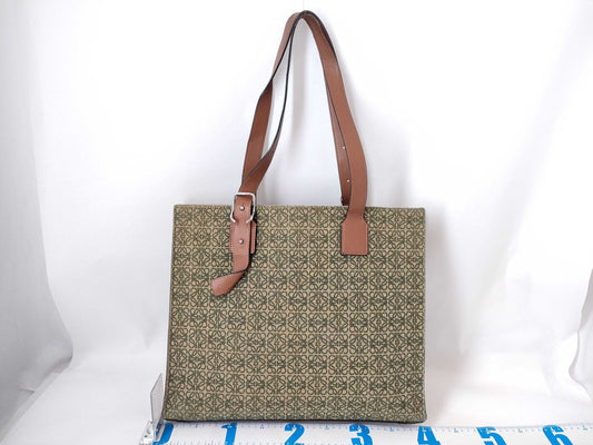 LOEWE Repeat Anagram Buckle Tote Bag