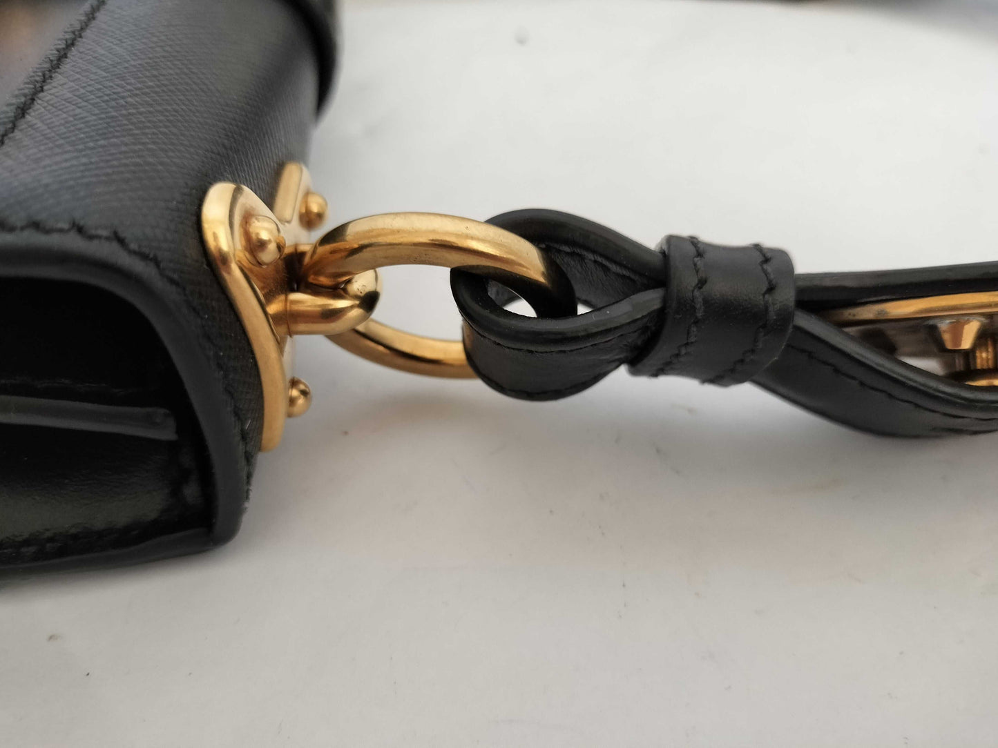 PRADA Cahier Tiger Head Shoulder Bag