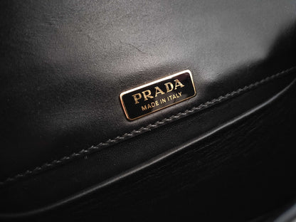 PRADA Cahier Tiger Head Shoulder Bag