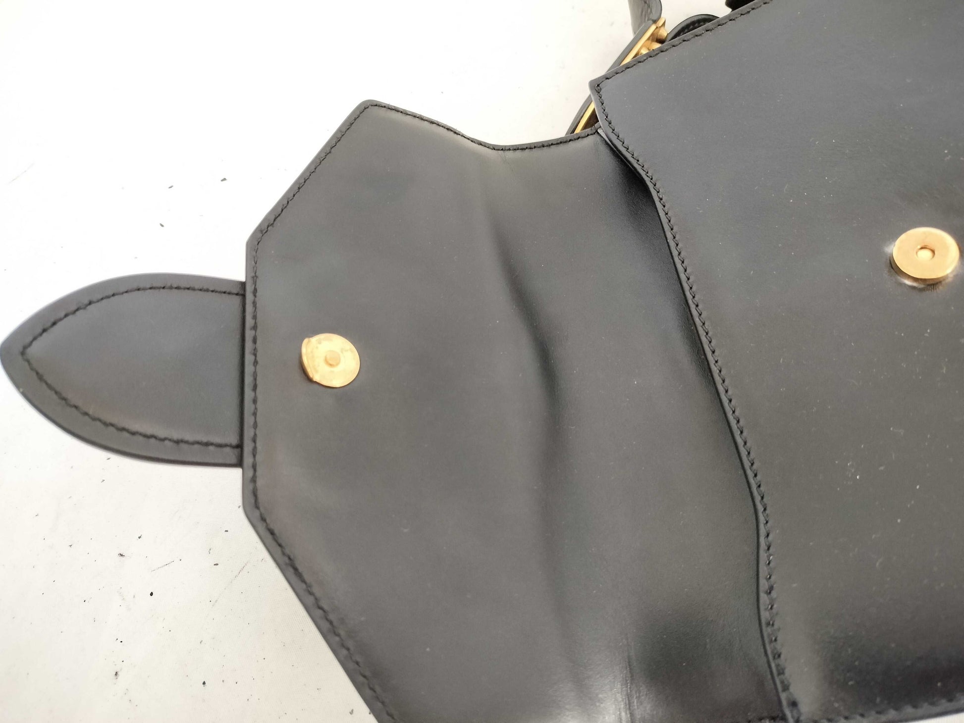 PRADA Cahier Tiger Head Shoulder Bag