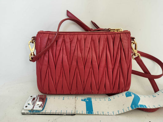 Miu Miu Matelasse Shoulder Bag