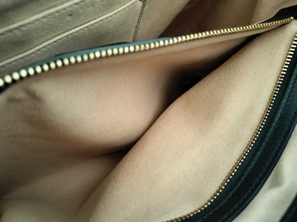 GUCCI GG Supreme Bee Medium Padlock Chain Shoulder Bag Tote Bag