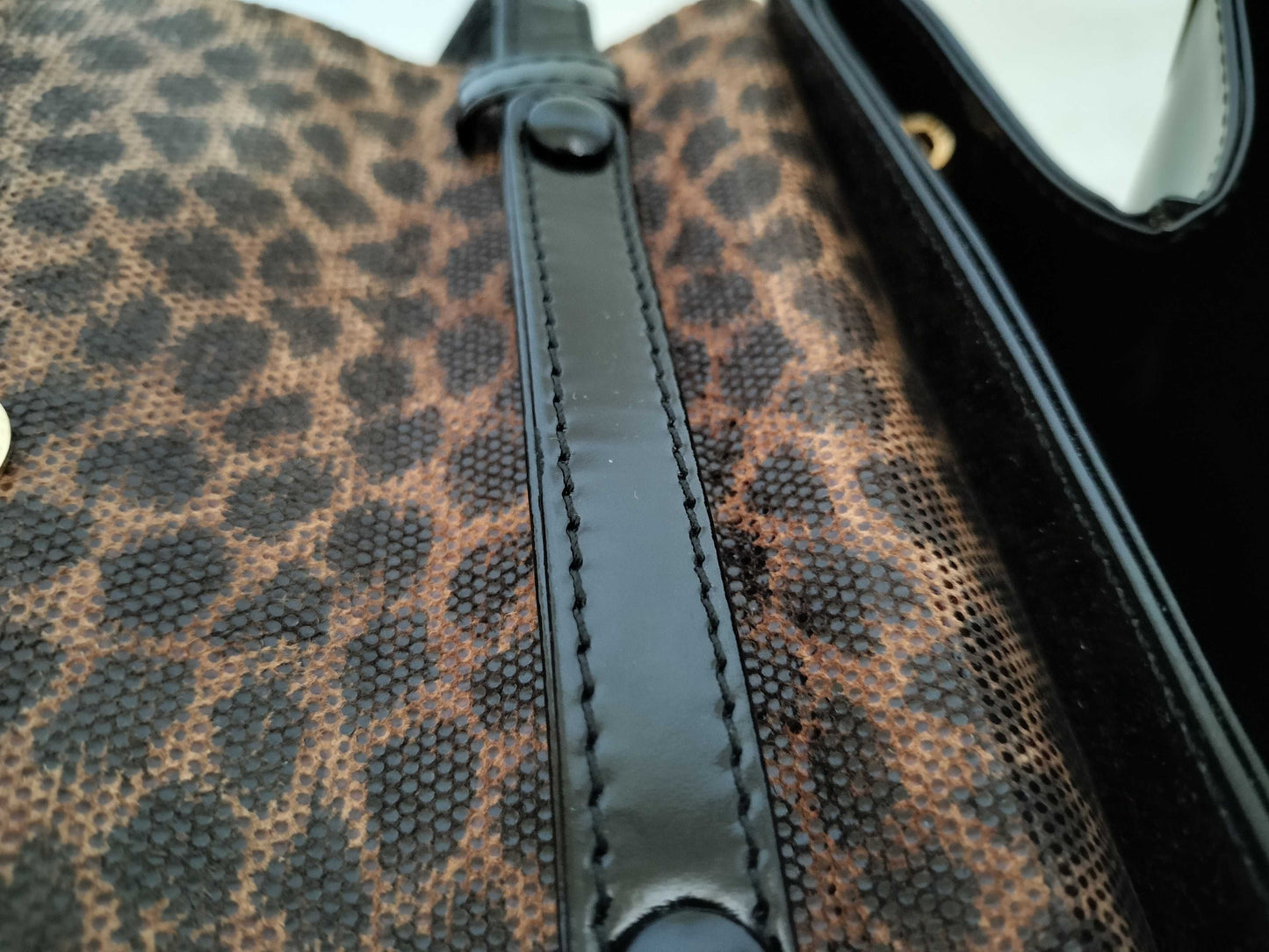 LOEWE Leopard Print Velazquez 2-way Shoulder Bag/Handbag