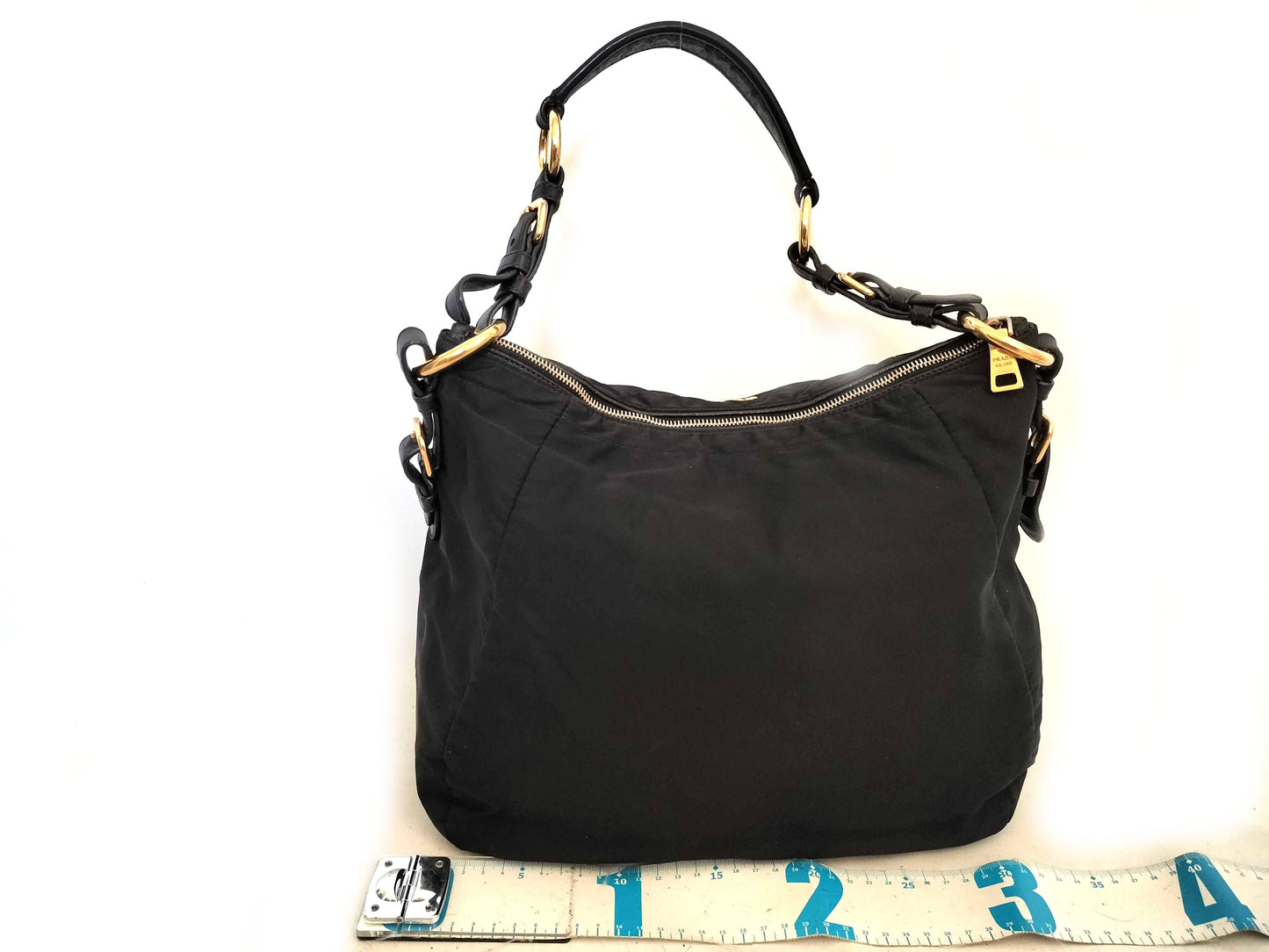 PRADA Nylon Prada Logo Jacquard One-Shoulder Bag Shoulder Bag