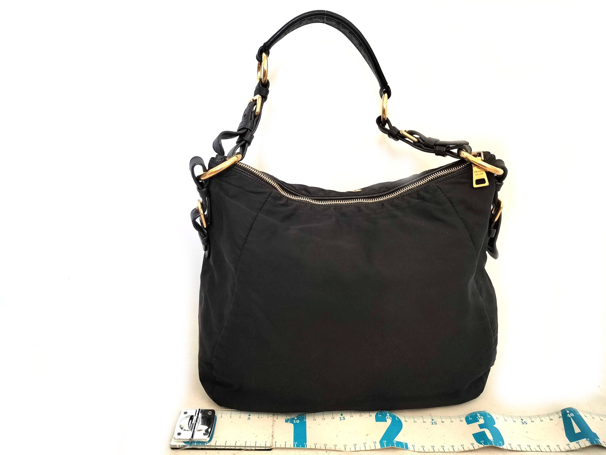 PRADA Nylon Prada Logo Jacquard One-Shoulder Bag Shoulder Bag