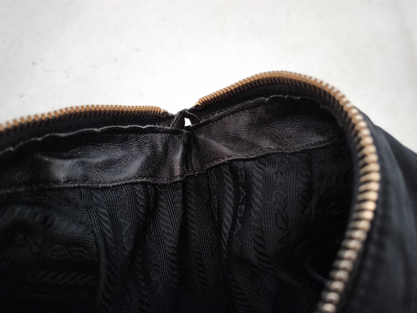 PRADA Nylon Prada Logo Jacquard One-Shoulder Bag Shoulder Bag