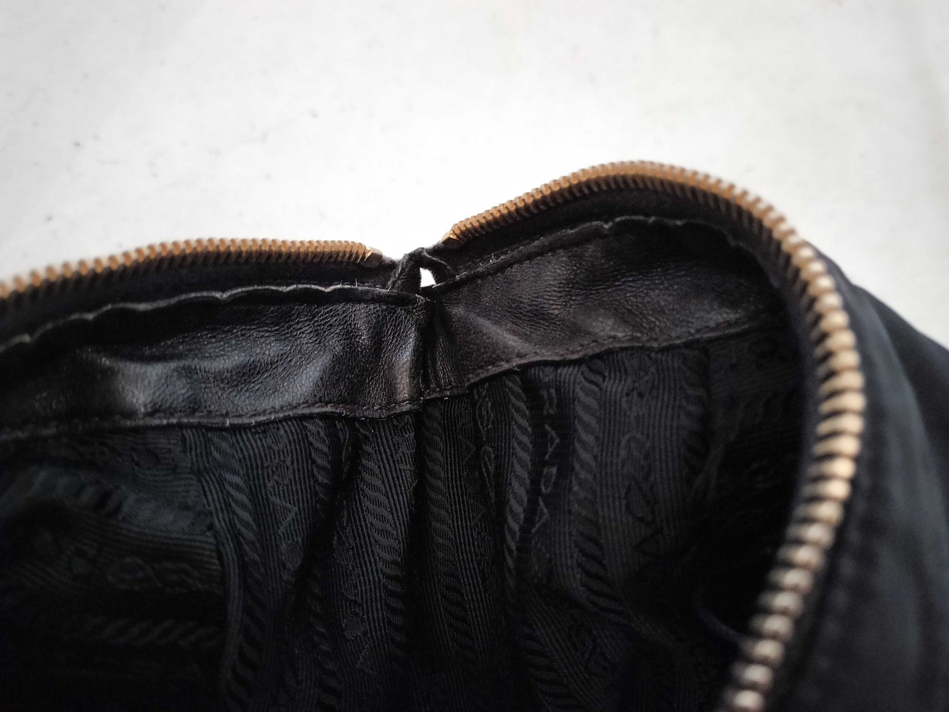 PRADA Nylon Prada Logo Jacquard One-Shoulder Bag Shoulder Bag